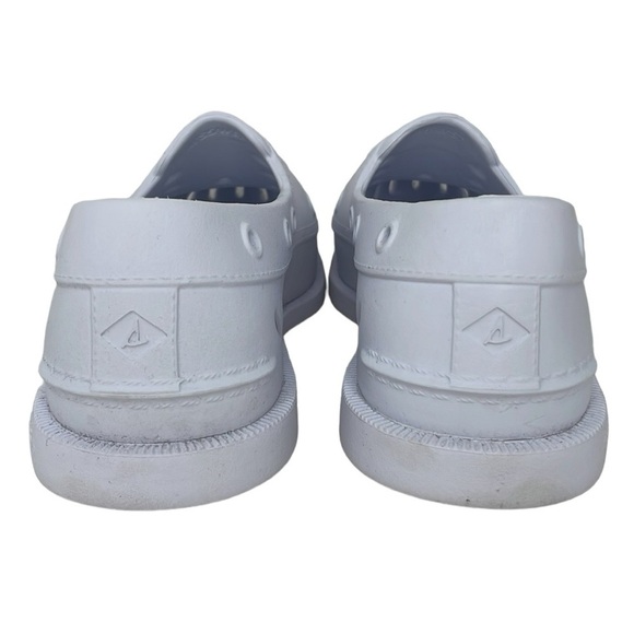 Sperry Top-Sider Shoes Women's 7 White Authentic Original Float Boat Non-Marking - Picture 7 of 13